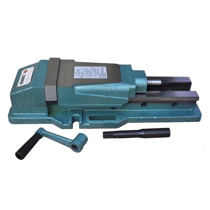 Hydraulic machine vise